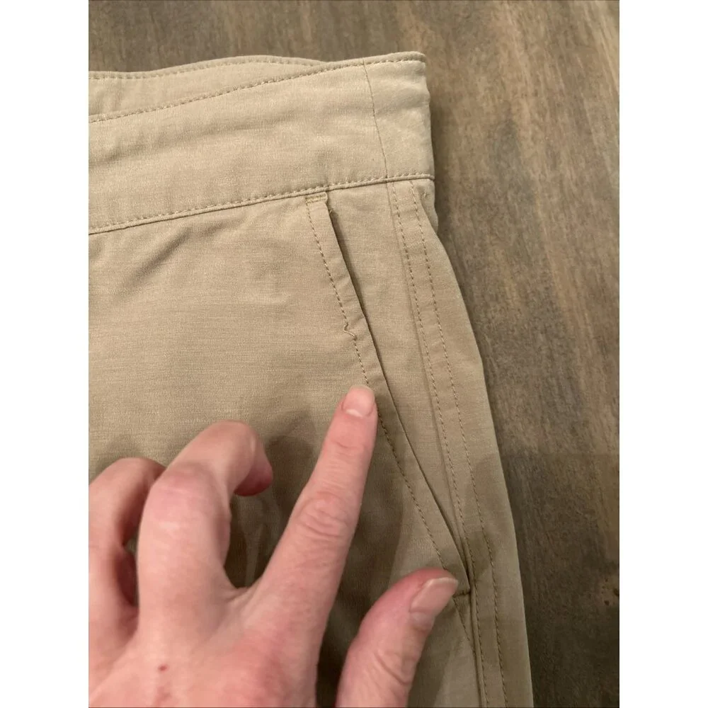 Faherty Shorts Men 40‎ Beige All Day Performance Hybrid Drawstring Lightweight